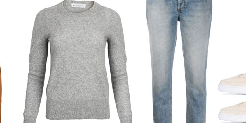 Grey Crew-neck Sweater with Grey Sweatpants Outfits For Men (17 ideas &  outfits)